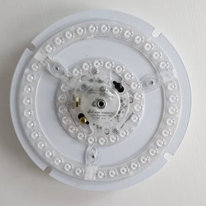 Modern Flush Mount Ceiling Light Drum Shade Brass Dimmable LED Ceiling Light